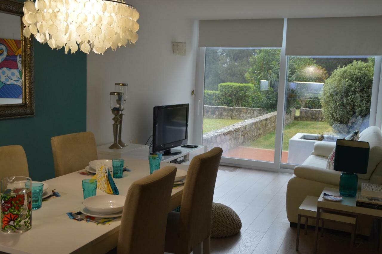 Amazing Beach & Pool Apartment With Garden Sesimbra Exterior photo
