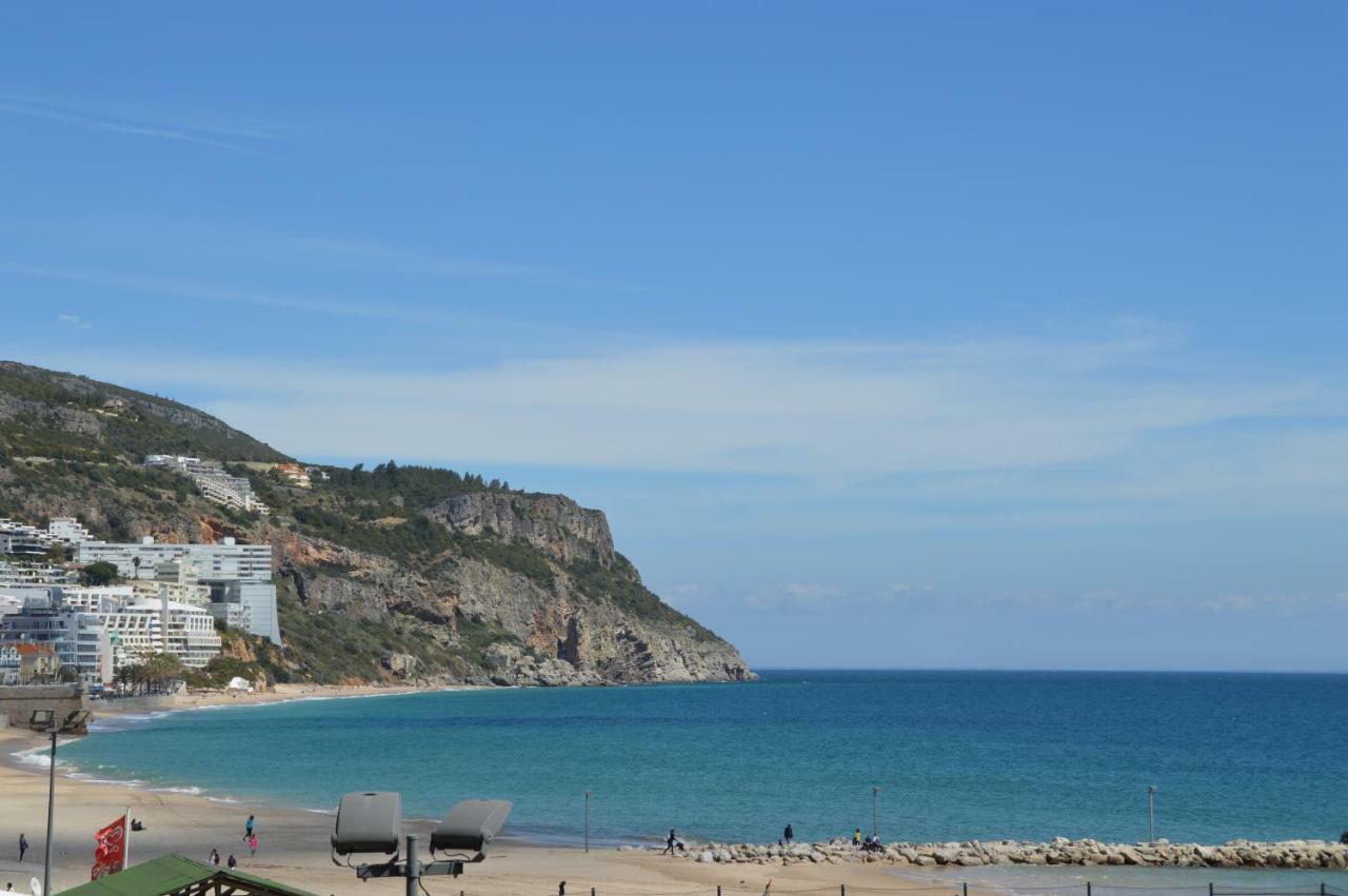 Amazing Beach & Pool Apartment With Garden Sesimbra Exterior photo