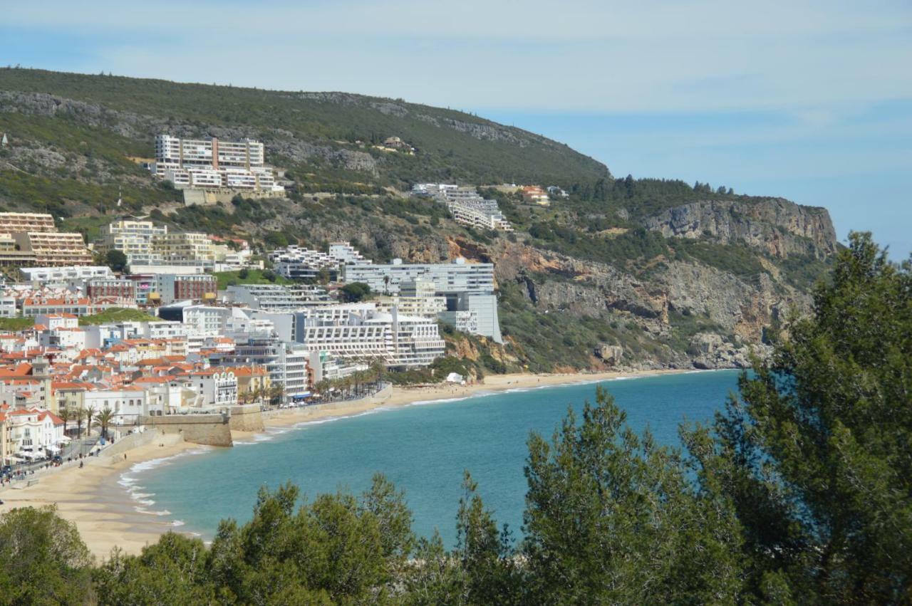 Amazing Beach & Pool Apartment With Garden Sesimbra Exterior photo